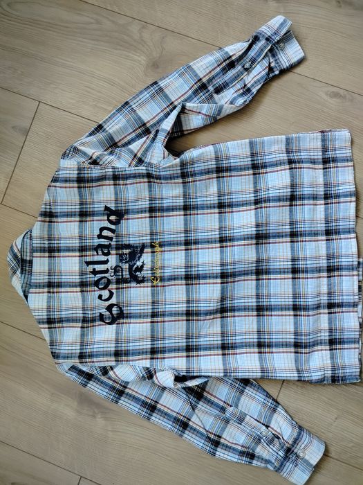 3 koszule dziecięce zestaw roz. 128,122