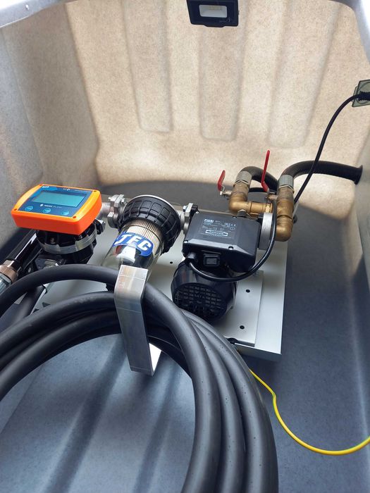 Zbiornik 2500l ON JFC Polska dwu płaszczowy na olej napędowy ATEST