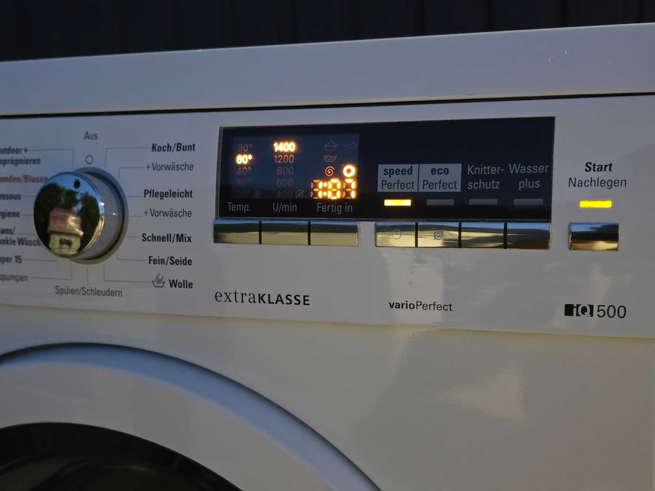 Pralka Siemens IQ500 7kg 1400 obr program 15/60min silnik inverterowy