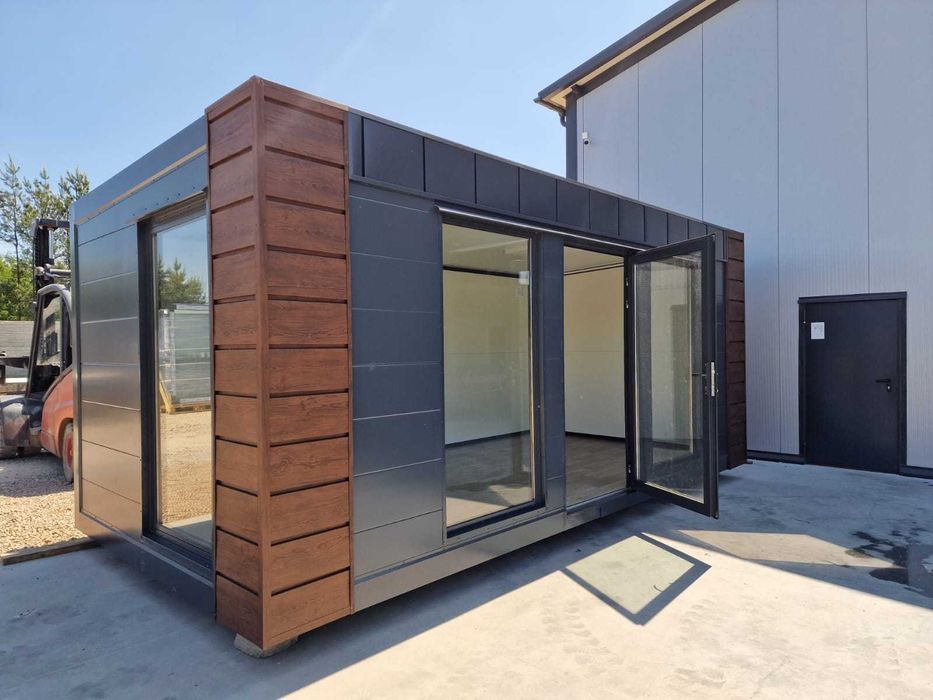 Kontener Biurowy Socjal Domek Mieszkalny Pawilon Handlowy 6x3 7x3 8x3