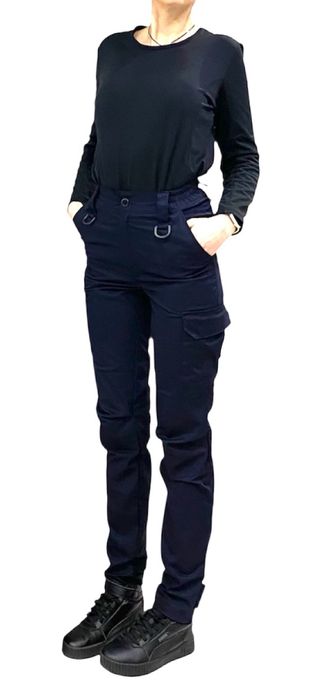 Жіночі тактичні штани, брюки темно-сині ДСНС, поліція