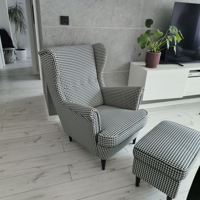 Fotel  uszak IKEA strandmon