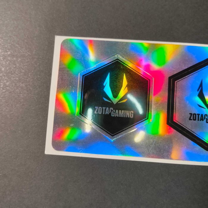 Autocolantes Zotac GPU Placa Gráfica