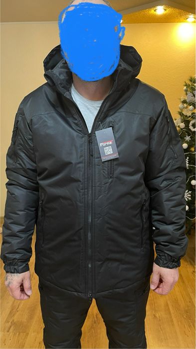 Мужская Куртка штаны зимние костюм на синтепоне