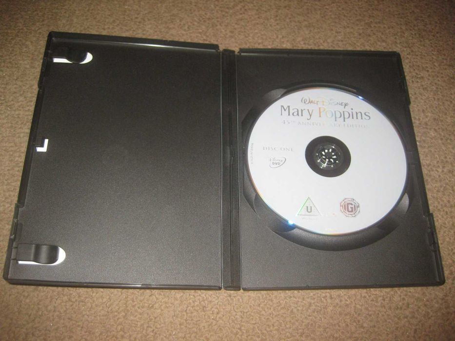 DVD "Mary Poppins" com Julie Andrews
