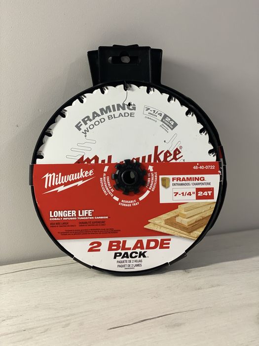 Milwaukee диски по дереву