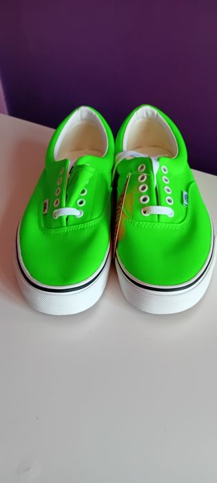 Vans neonowe trampki 40,5