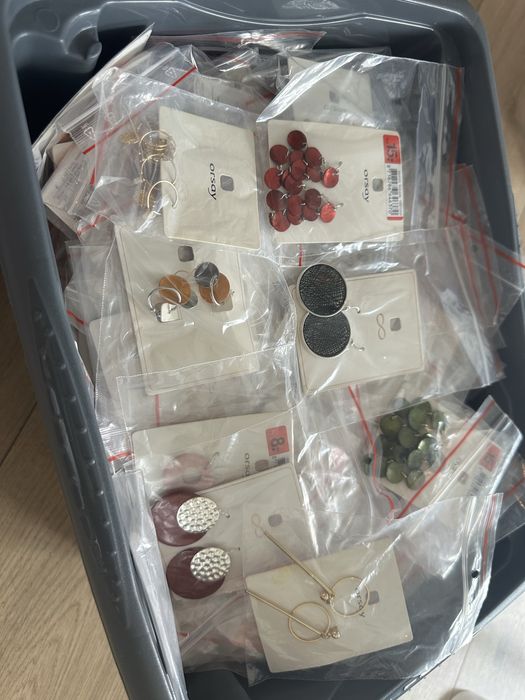 ORSAY bizuteria kolczyki / pakiet