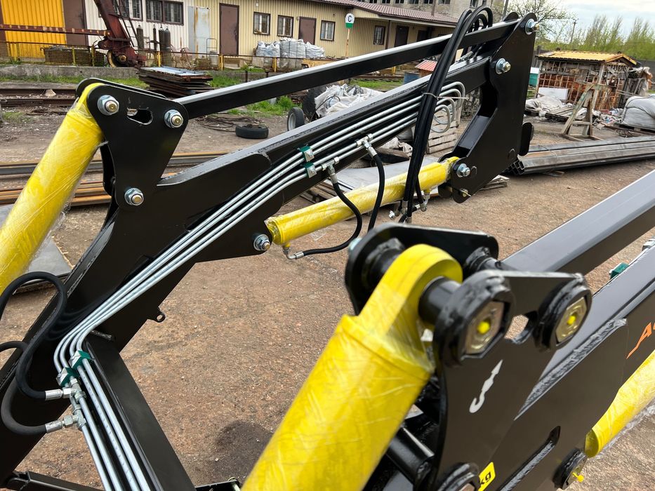 Швидкознімний навантажувач з ковшем для трактора ЮМЗ МТЗ + Джойстик