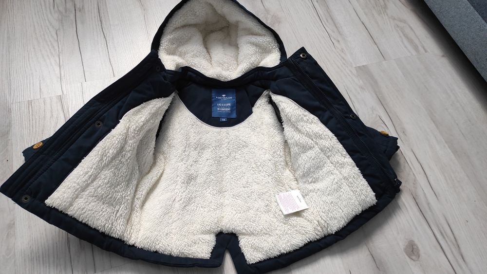 Kurtka/ parka firmy Tom Taylor rozmiar 3-6 miesięcy