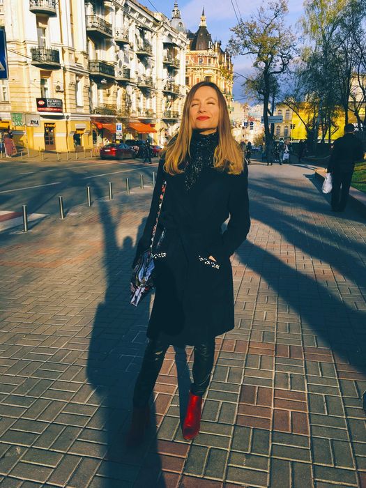 Пальто синего цвета Англия бренд By Very Размер 12 UK