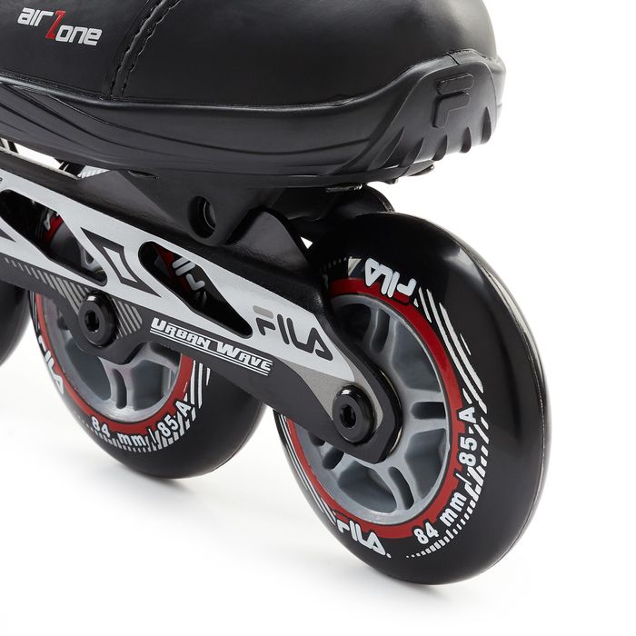 Patins em linha Adulto Homem FILA PRIMO AIR ZONE 84 mm Preto Vermelho