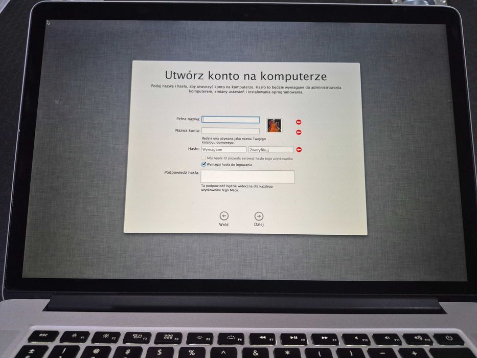 MacBook Pro 15" model A1398