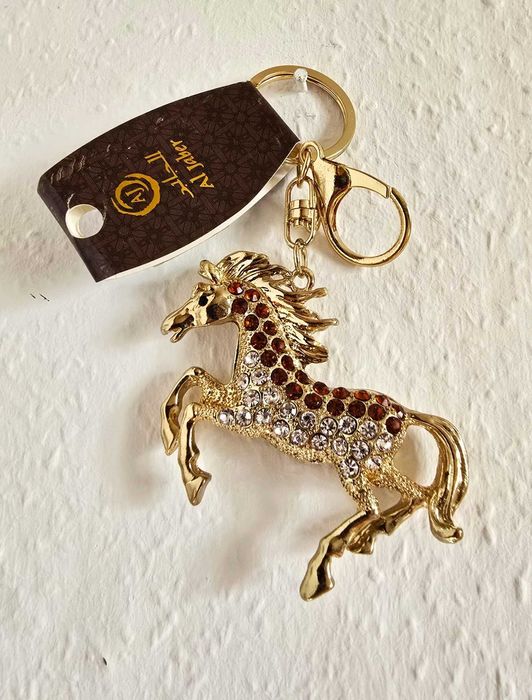 Blelok Koń z cyrkoniami z Dubaju 7,5 cm.