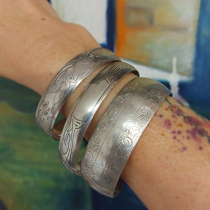 Bransoletki / Bangle, ślicznie zdobiobe .