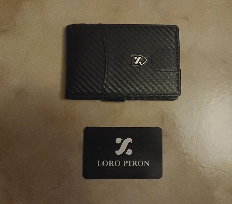 Carteira fibra de carbono