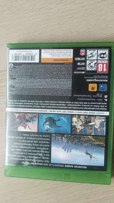 GTA 5 Xbox one series s/x mapa w zestawie