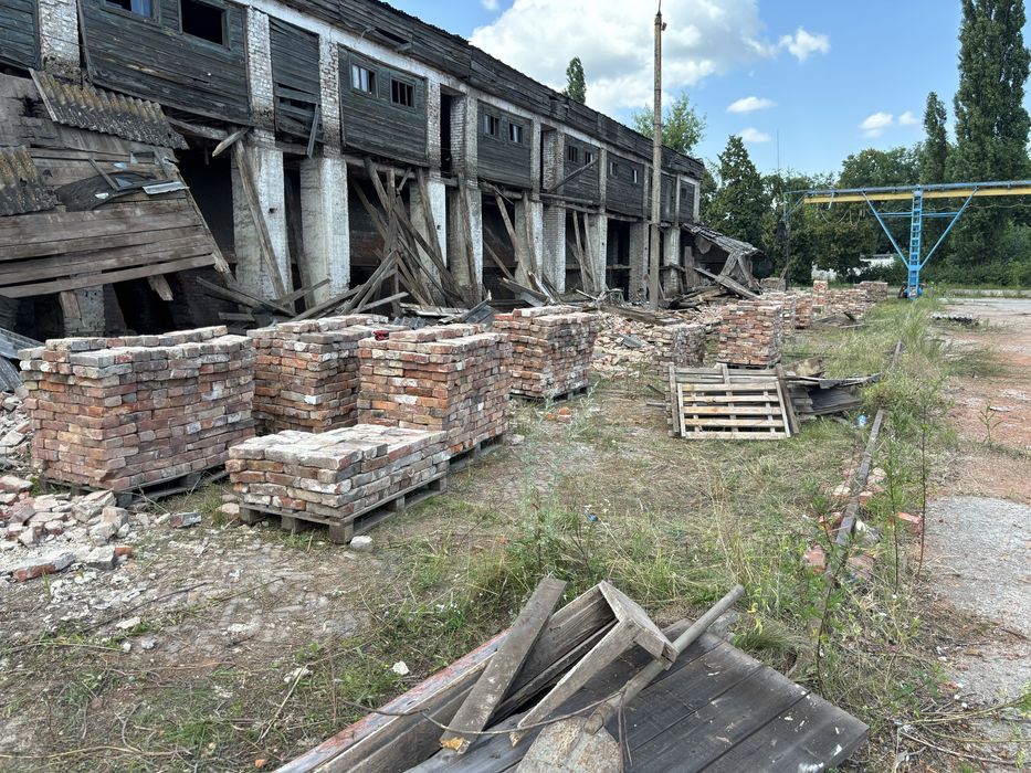 Цегла червона  старовинна кирпич красный вогнетривка цегла