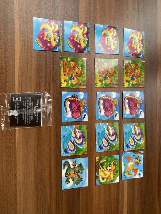 おまけ Магніти Растішка Пізнавай космос Дракони чомучки магниты на