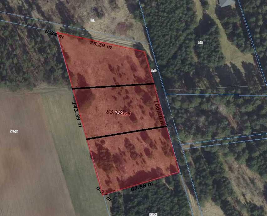 Atrakcyjna działka- Otulina Puszczy Knyszyńskiej