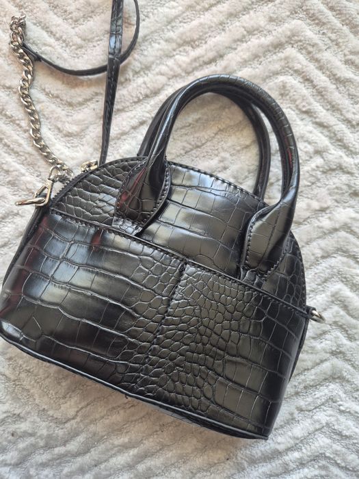 Mała torebka w stylu bowling, Żara,,nowa