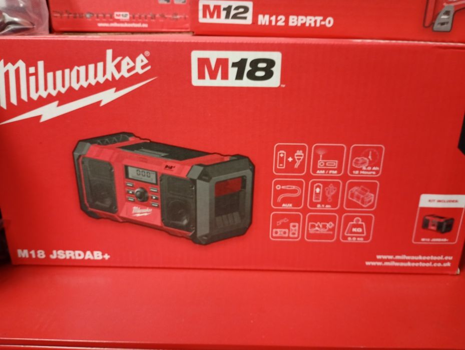 Milwaukee radio M18JSRDAB+-0 nowe nie używane