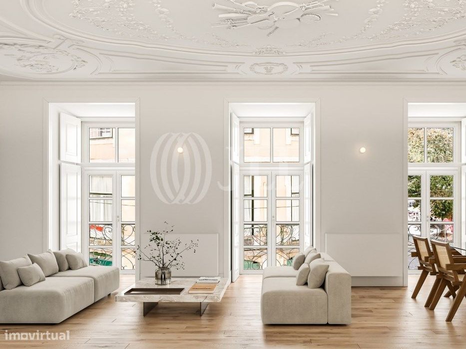 Apartamento T4 duplex novo, com varanda no Stephens, em Lisboa