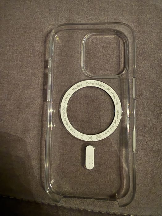 Case crystal Iphone 16 pro oryginalny
