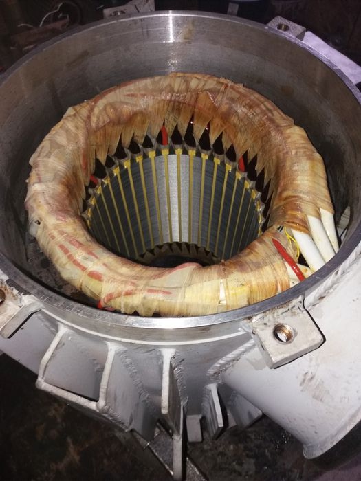 Перемотка электродвигателей, генераторов.