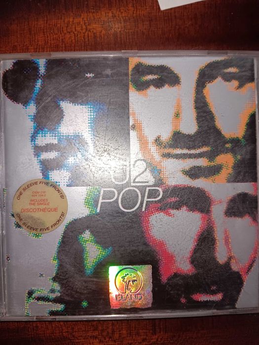 CD  de banda U2  Pop