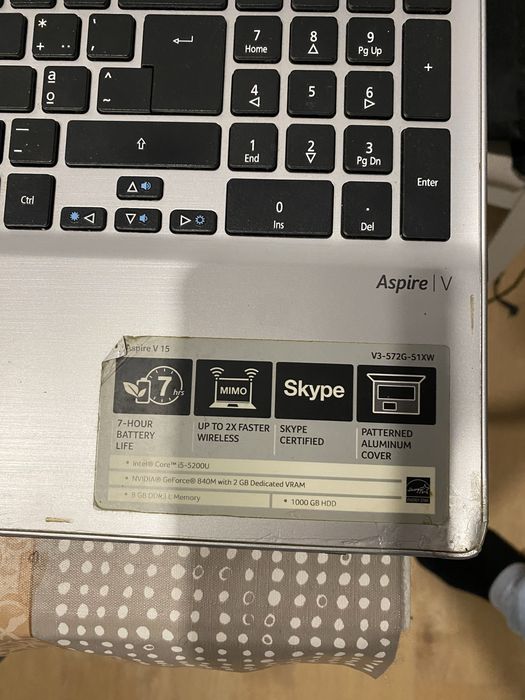 Portatil Acer I5