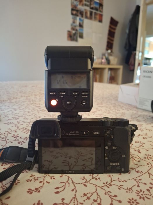 SONY A6000 + SONY 16-50mm/F.3.5-5.6 Camera Bundle + Flash TT350s