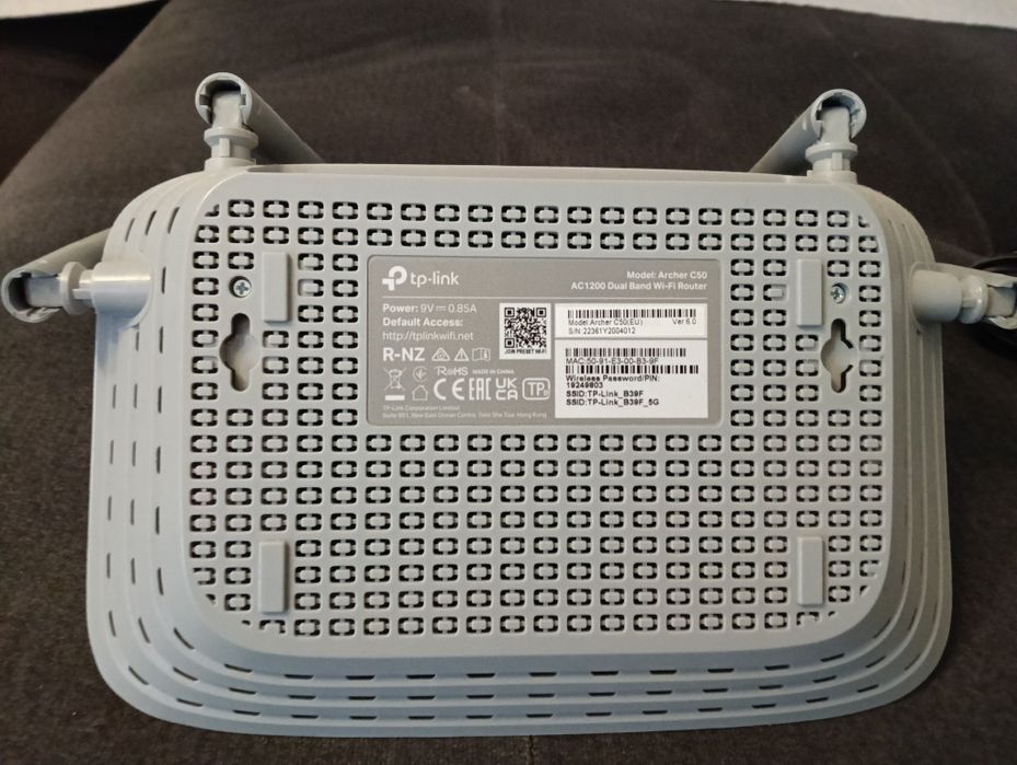 Router Tp link AC 1200 Archer C 50