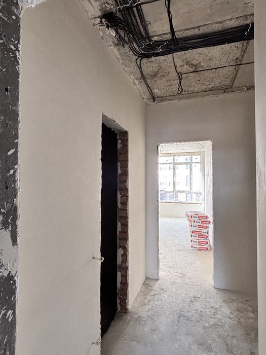 Синергия Сити - квартира с машинной штукатуркой-можно на ремонт!