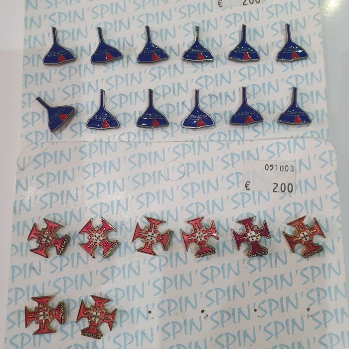 Pin de coleção alusivos à ilha da Madeira