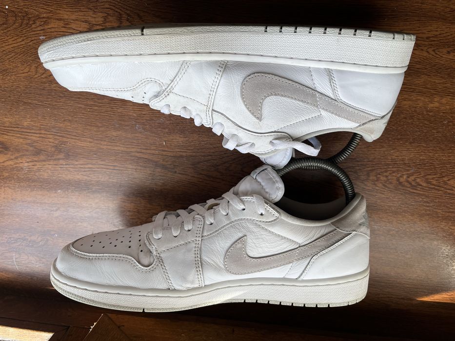 Кросівки 45 розмір Jordan 1 Low og whaite оригінал