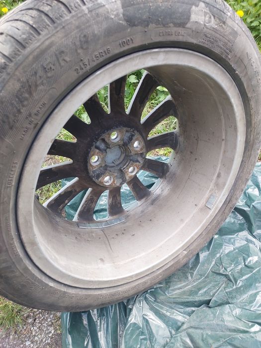 Диски 5*120 R18 8J з шинами 245/45