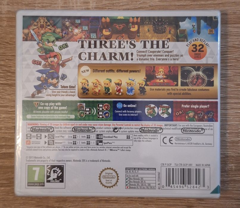 The Legend of Zelda: Tri Force Heroes 3DS