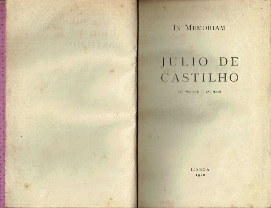 16080

In Memoriam Júlio Castilho