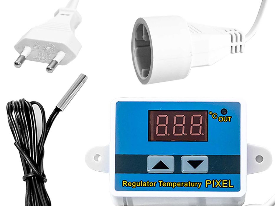 Regulator temperatury PIXEL Sterownik Cyfrowy do INKUBATORA TERRARIUM