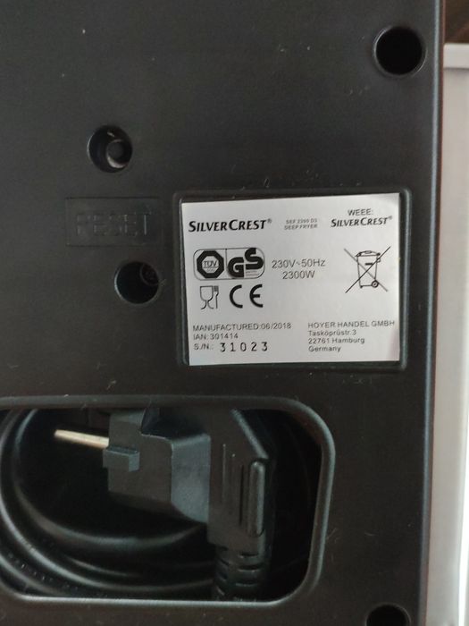 Fritadeira Silvercrest