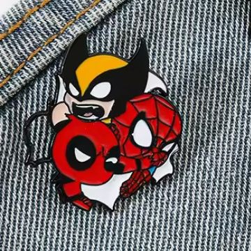 Deadpool i Wolverine przypinka emaliowana