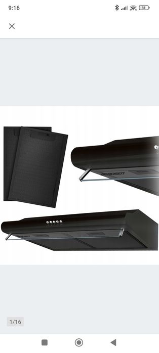 Okap kuchenny Berdsen