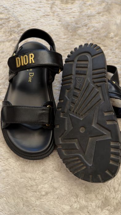 Sandalias dior pretas