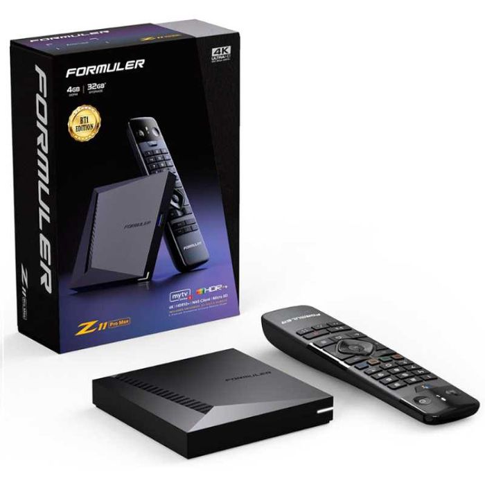 Formuler Z11 PRO MAX BT1 Box Android 4Gb RAM 32Gb IPTV FULL