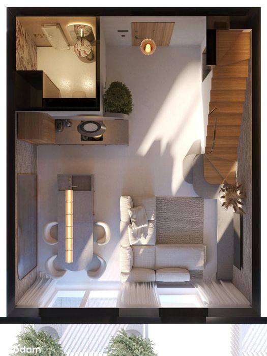 Płaszów, dwupoziomowe, 60 m2, 3 pokoje, balkon!