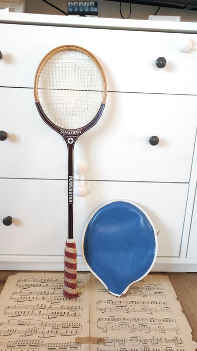 Spalding PowerStar - Raquete de Squash Antiga
