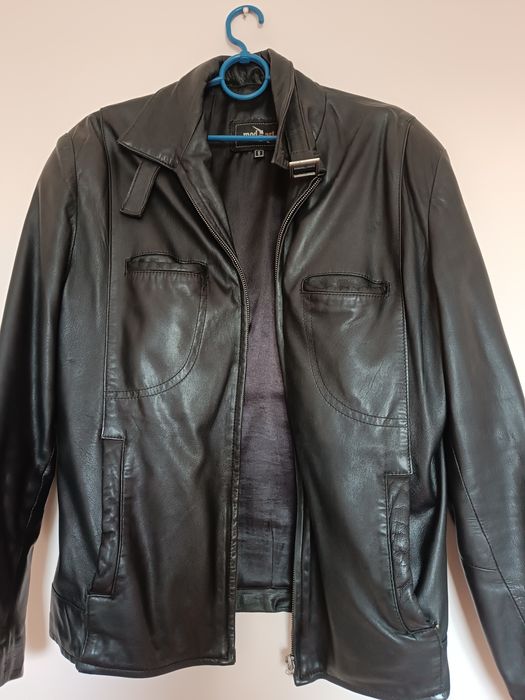 Шкіряна куртка чоловіча