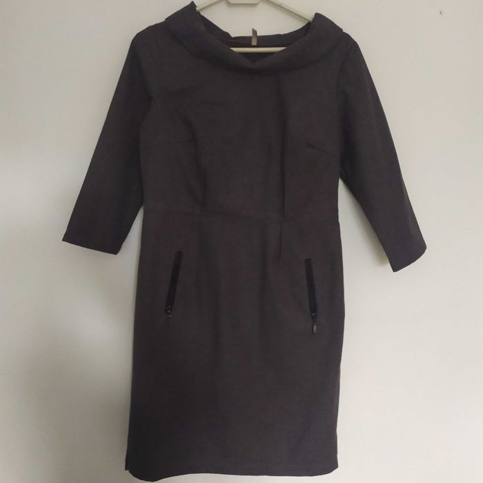 Sukienka damska szara