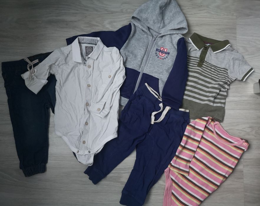 Zestaw - Koszula body, spodnie, zestaw